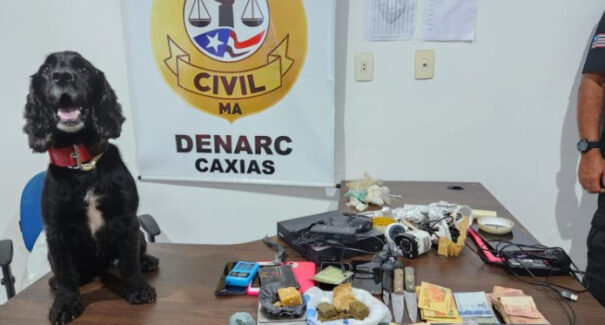 Duas pessoas são presas em operação da polícia contra o tráfico de drogas