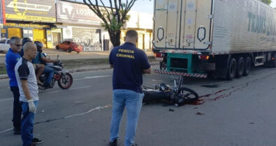 Motociclista morre em grave acidente na Avenida Guajajaras