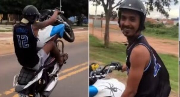 Homem que debochava da polícia e empinava motos em vias públicas é preso em Barra do Corda