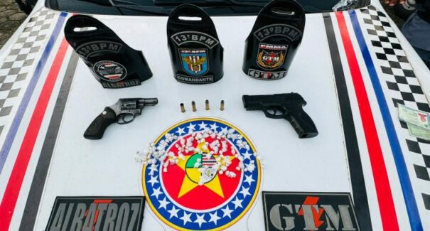 Suspeitos são presos e material ilícito é apreendido em São José de Ribamar