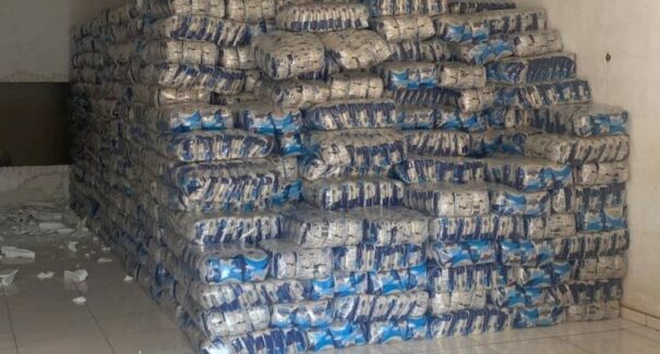 Polícia recupera 45 toneladas de arroz roubadas e prende quatro suspeitos no Maranhão