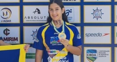 Sofia Duailibe vai competir em cinco provas na Copa Nordeste de Natação