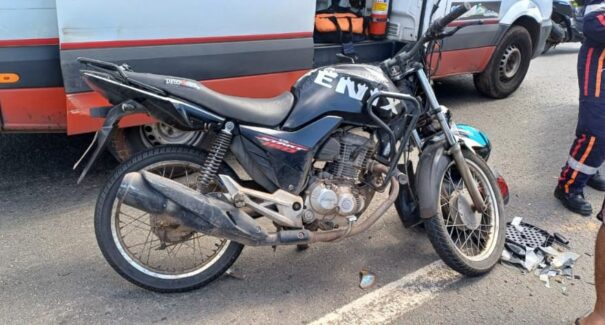Acidente deixa motociclista gravemente ferido na BR-135, em São Luís