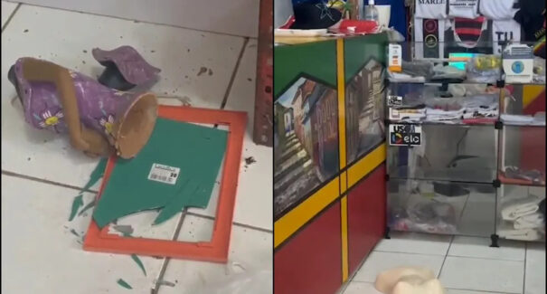 Loja de artesanatos e presentes no Centro Histórico de São Luís é alvo de assalto