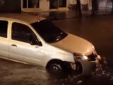 Vídeo: família é resgatada após carro ser arrastado por enxurrada em São Luís