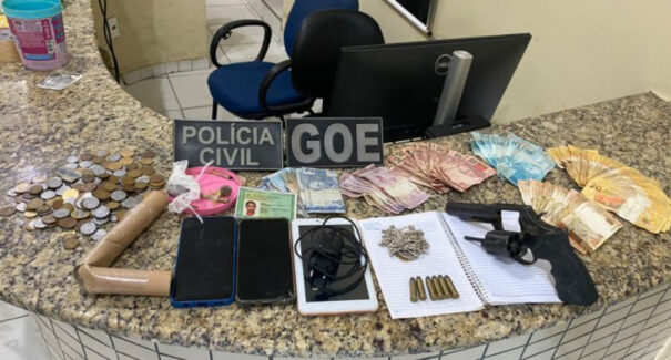 Polícia Civil prende homem e apreende entorpecentes em Caxias