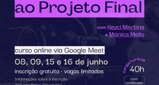 Curso “Cinema do Zero ao Projeto Final” abre inscrições para jovens criadores de conteúdo em São Luís