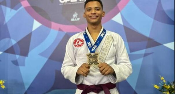 Maranhense conquista medalha de bronze em evento internacional de Jiu-jitsu