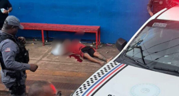 Homem é executado a tiros na frente dos filhos em São Luís