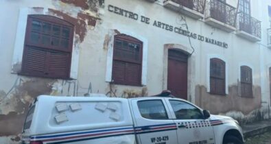 Centro de Artes Cênicas do Maranhão é arrombado no Centro Histórico de São Luís