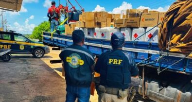PRF apreende mais de 6.900 litros de agrotóxicos durante fiscalizações no Maranhão