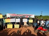 Moradores de Trizidela do Vale bloqueiam MA-247 cobrando conclusão de obras