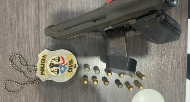 Suspeito de ameaçar moradores em Ribamar é preso com arma escondida em berço de bebê