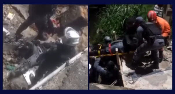 Policial militar cai em vala durante ronda na Cidade Olímpica, em São Luís