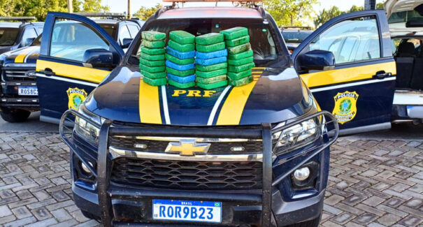 PRF apreende 33 kg de cocaína em compartimento oculto de veículo na BR-316, em Santa Inês