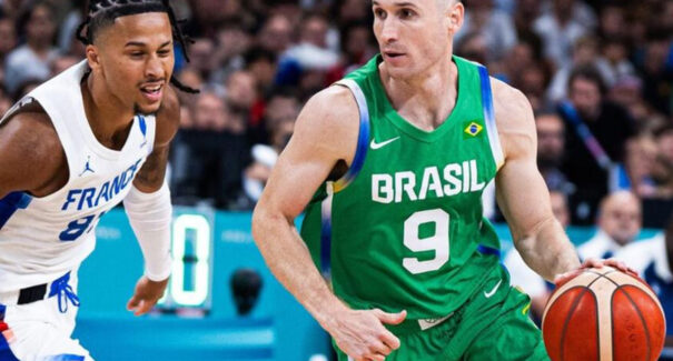 Brasil sofre virada e perde para França na estreia do basquete