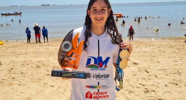 Sofia Duailibe aumenta coleção de conquistas na Copa Brasil de Águas Abertas