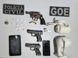 Cinco integrantes de organização criminosa suspeitos de tráfico de drogas são presos em Caxias