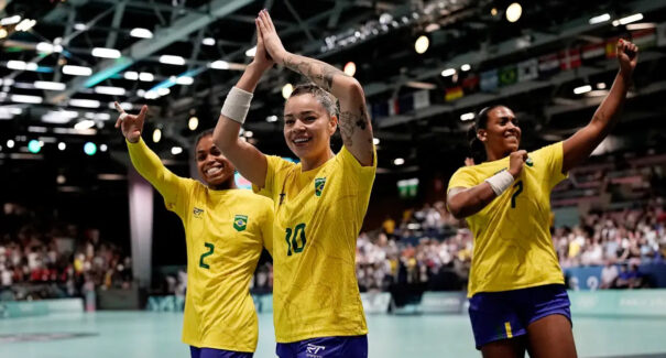 Handebol: Brasil estreia em Paris com vitória impecável contra Espanha
