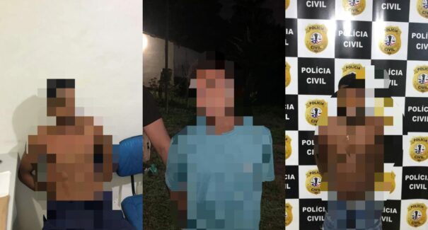 Membros de grupo criminoso são presos por ameaçar agentes de segurança em Bacuri