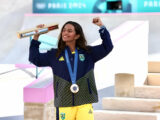 Rayssa Leal faz história outra vez e conquista o bronze nos jogos de Paris