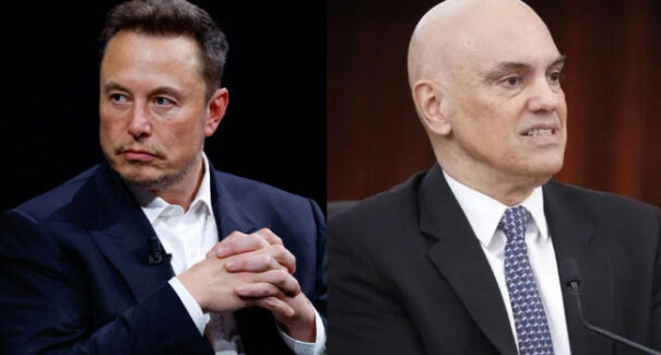 Musk critica Moraes e publica montagens do ministro após decisão sobre o X