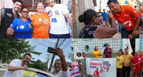 Eleições 2024: campanhas dos candidatos a prefeito tomam as ruas de São Luís