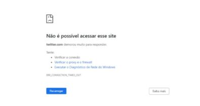 A rede social X está oficialmente bloqueada no Brasil