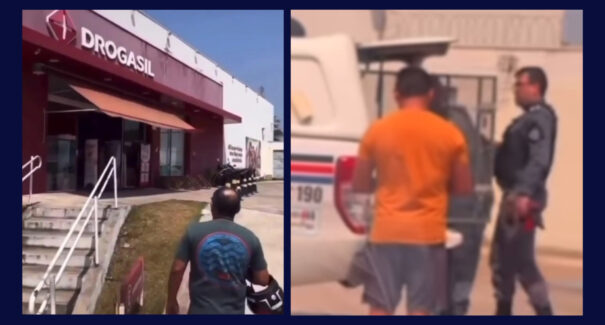 Criminoso tenta assaltar farmácia e acaba preso na Grande São Luís