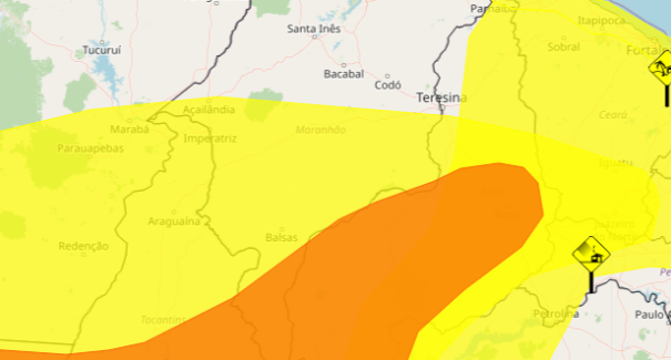 Meteorologia emite alerta laranja de baixa umidade do ar em nove cidades do Maranhão