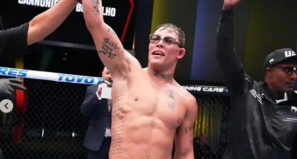 UFC Vegas 96: maranhense Caio Borralho conquista 7ª vitória consecutiva
