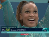 Rebeca Andrade supera Simone Biles e fica com a medalha de ouro na final do solo em Paris 2024