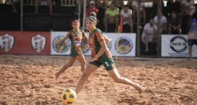 Sampaio Corrêa perde para o Confiança na Supercopa Feminina de Beach Soccer