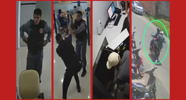 Homem disfarçado de PM assalta agência bancária em Pinheiro