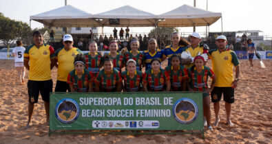 Sampaio Corrêa é vice-campeão da Supercopa de Beach Soccer Feminino 2024