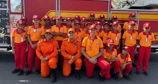 Corpo de Bombeiros realiza programação especial marcando o mês das crianças