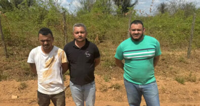 Trio é preso suspeito de sequestrar marido de gerente de banco no interior do MA