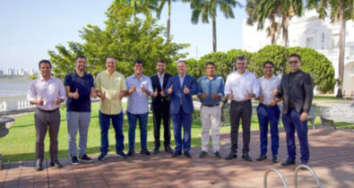 Governador Carlos Brandão reúne presidentes e representante de partidos