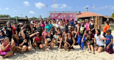 Funcional Beach realiza edição especial em apoio à Campanha Outubro Rosa