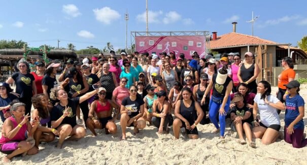 Funcional Beach realiza edição especial em apoio à Campanha Outubro Rosa