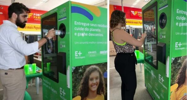 No Dia do Consumo Consciente, Equatorial Maranhão inaugura máquina Retorna Machine no Champs Mall na Ponta d’Areia