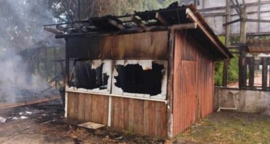 Casa do homem que morreu tentando explodir o STF é incendiada em Santa Catarina