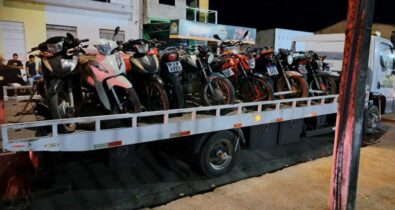 Operação “zero grau” apreende 40 motocicletas por poluição sonora no interior do MA