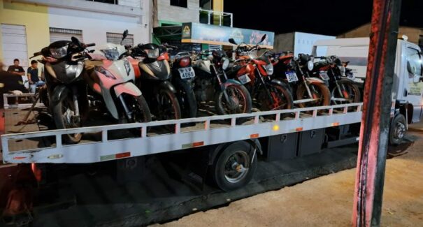 Operação “zero grau” apreende 40 motocicletas por poluição sonora no interior do MA