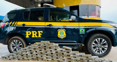 PRF apreende mais de 60kg de maconha em Estreito