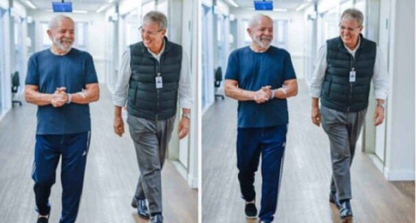 Lula aparece caminhando em vídeo: “Estou firme e forte”
