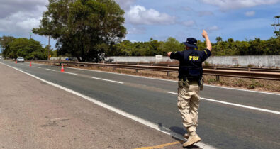 PRF registra acidentes e infrações de trânsito no Maranhão durante o final de semana