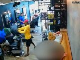 VÍDEO: Policial é baleado durante assalto dentro de barbearia em Timon (MA)