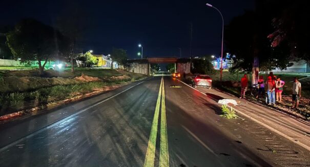 Pedestre morre atropelado na BR-010, em Imperatriz