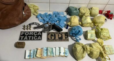 Homem é preso em Codó com drogas, arma e mais de R$ 120 mil em dinheiro